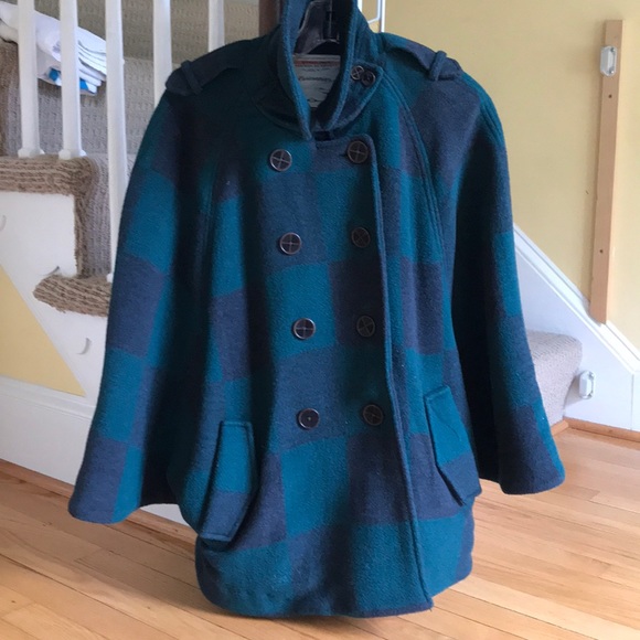 Cartonnier from Anthropologie wool cape - Picture 2 of 6